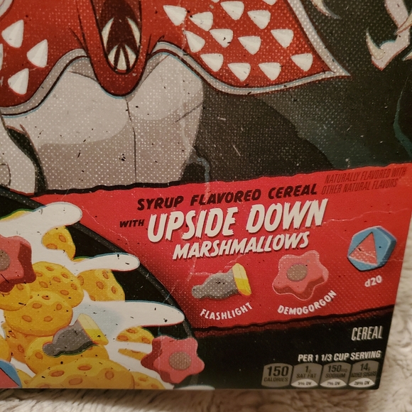 Kellogg's Stranger Things 2025 Demogorgon Crunch cereal brand new sealed box - Picture 2 of 6